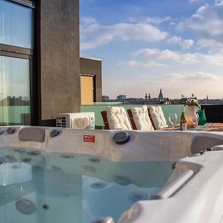 Centropolitan Penthouse #Jacuzzi #Freeparking Lejlighed Budapest Eksteriør billede